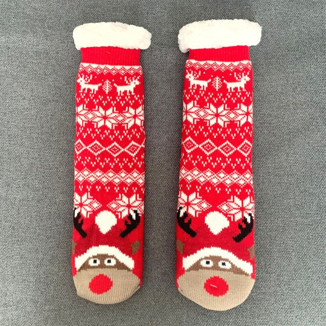 Fuzzy Slipper Socks
